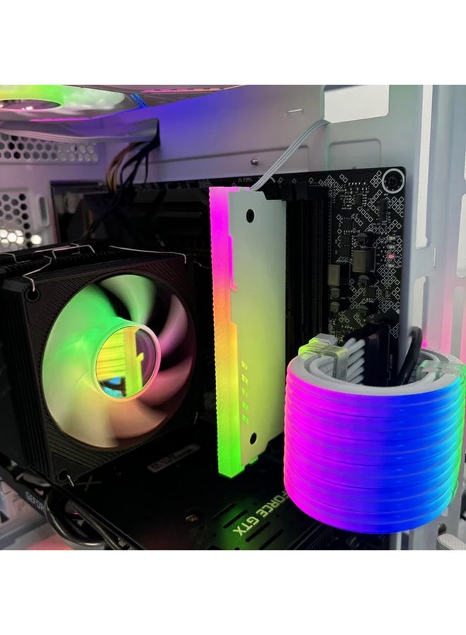 2pcs Memory Stick Vest ARGB Magic Light Cooling with USB Powered RGB Heat Dissipation - Image 4
